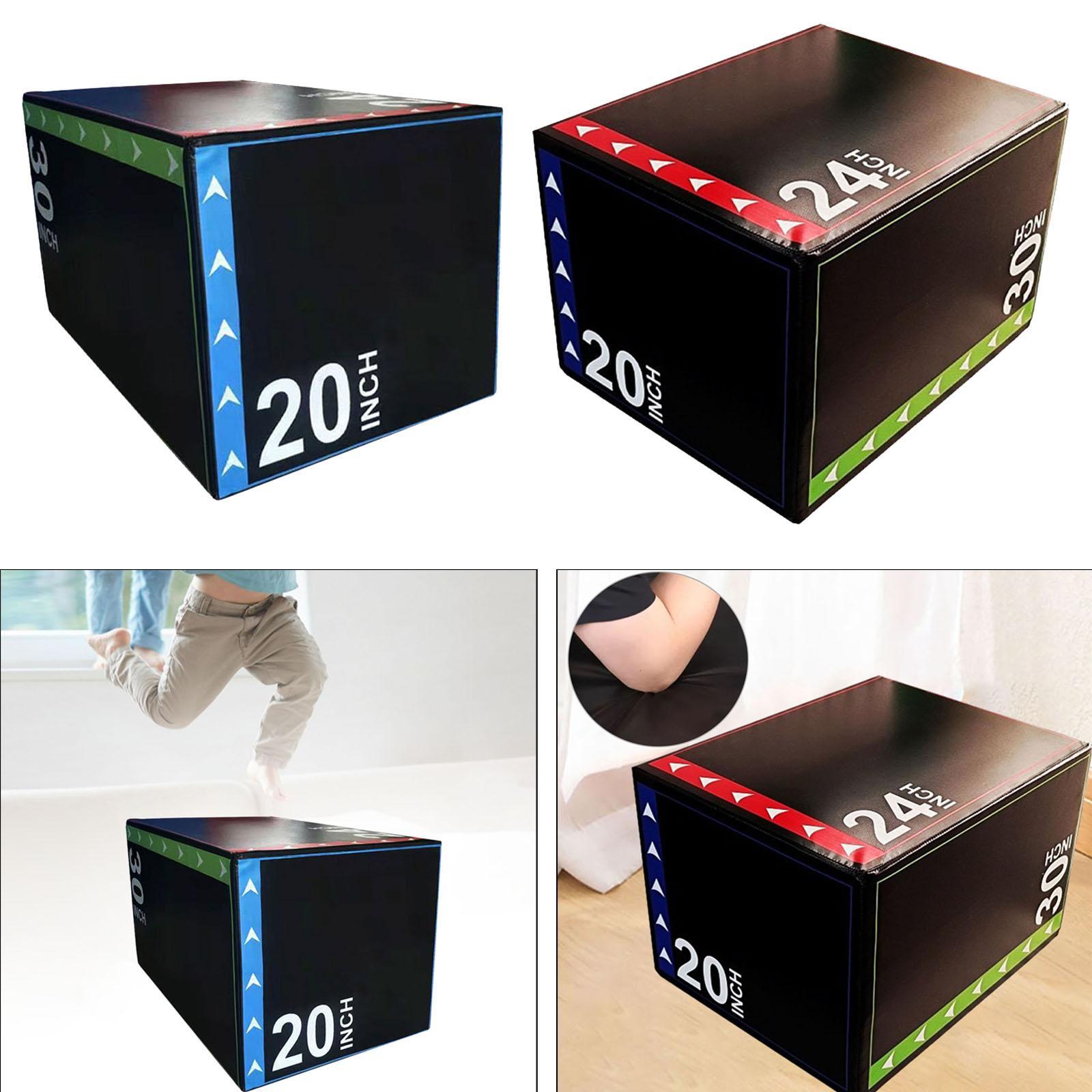 Home Gym Online - 3-in-1Jump Box Plyometric Box for Strength