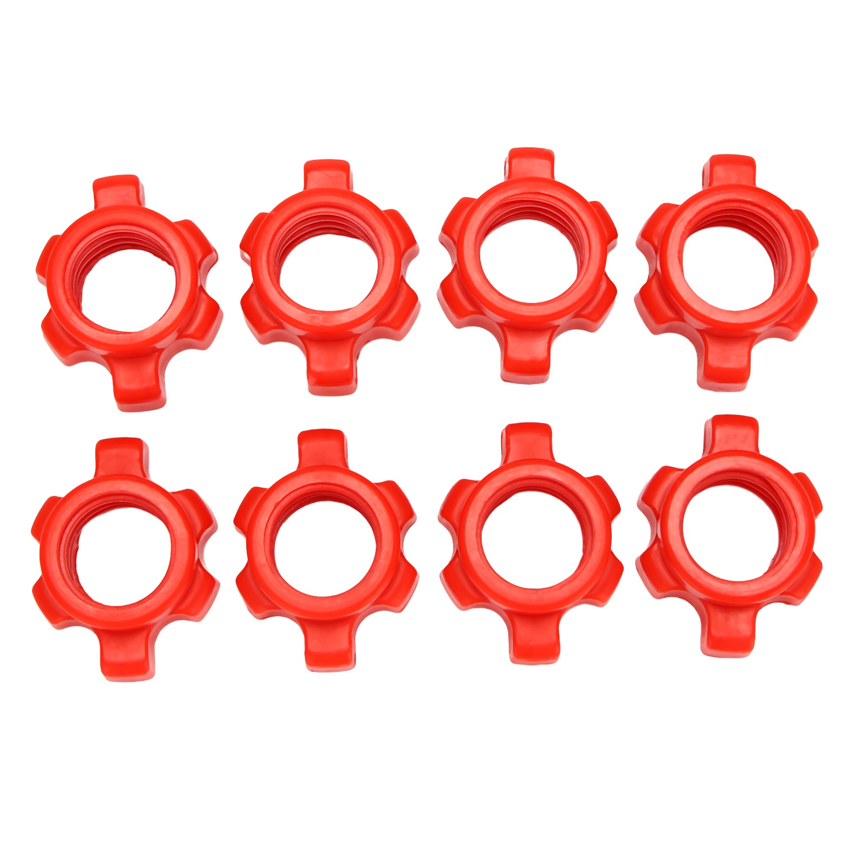 8PCS Dumbbell Nut,Dumbbell Rod - Hex Dumbbell Set 评论和价格