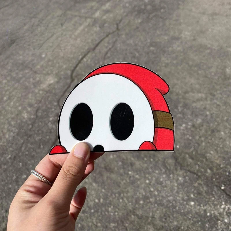 Car Stickers Cartoon Shy Guy P - Weight Plate Bumper 评论和价格