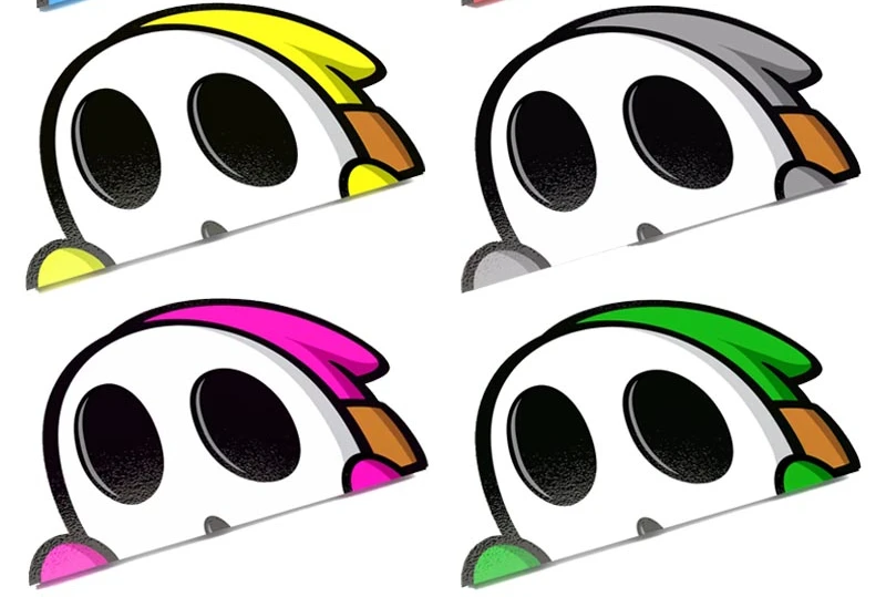Car Stickers Cartoon Shy Guy P - Weight Plate Bumper 评论和价格