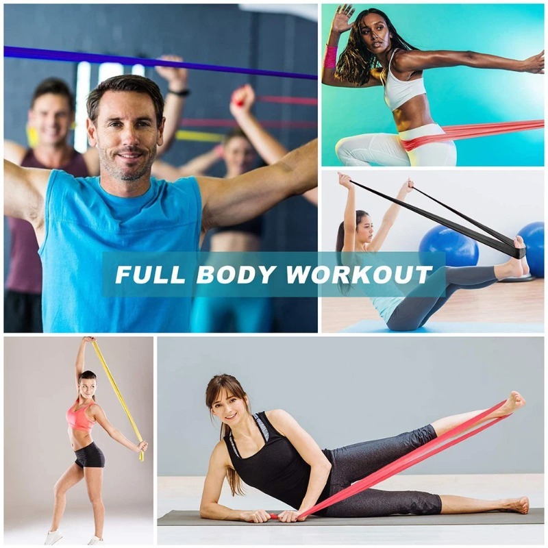 Natural Latex Resistance Bands - Home Gym Resistance 评论和价格