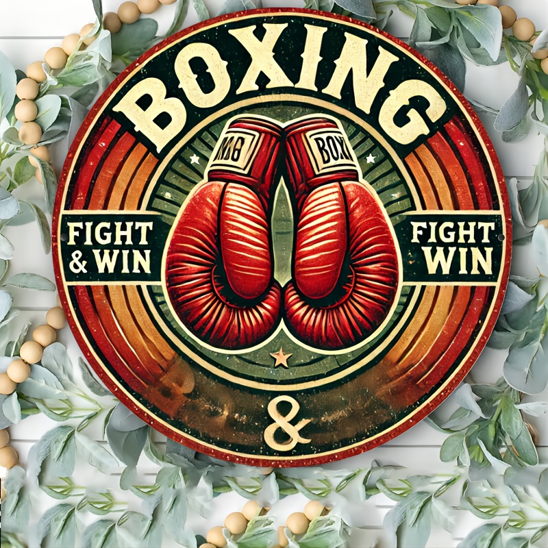 Room Decor 1pc Retro Boxing Gy - Home Gym Setup 评论和价格