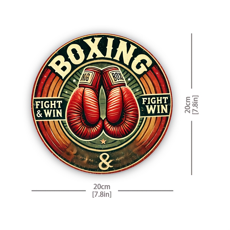 Room Decor 1pc Retro Boxing Gy - Home Gym Setup 评论和价格