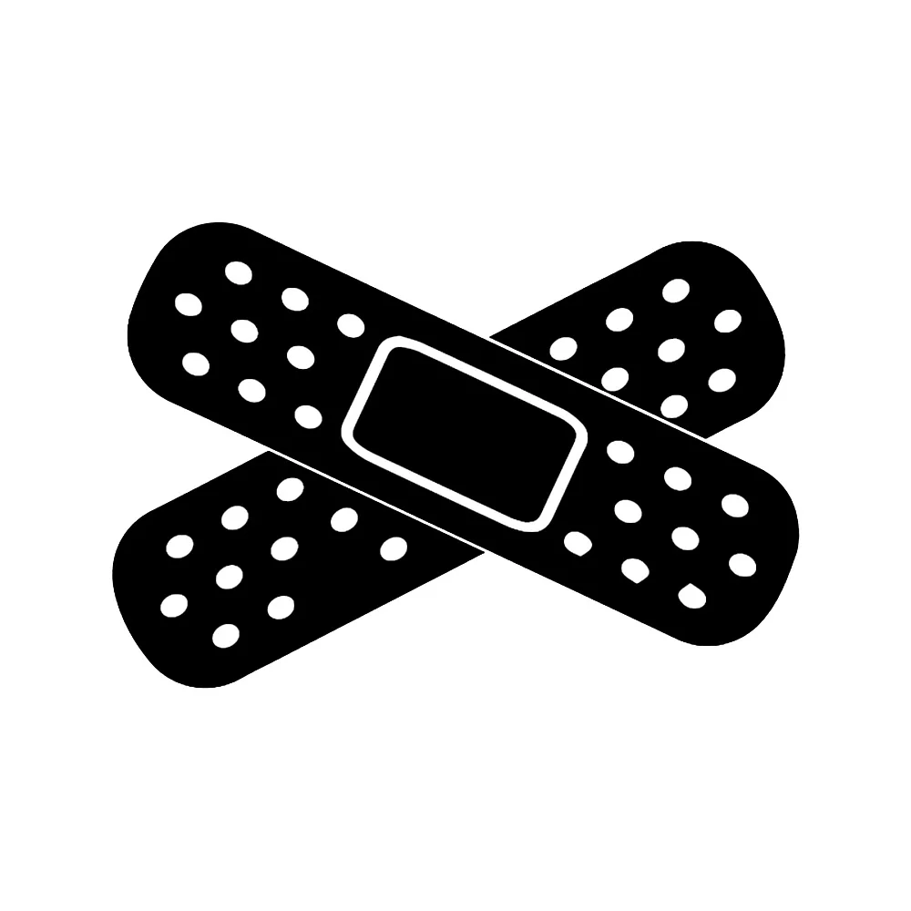 Car Sticker Funny Band Aid Car - Weight Plate Bumper 评论和价格