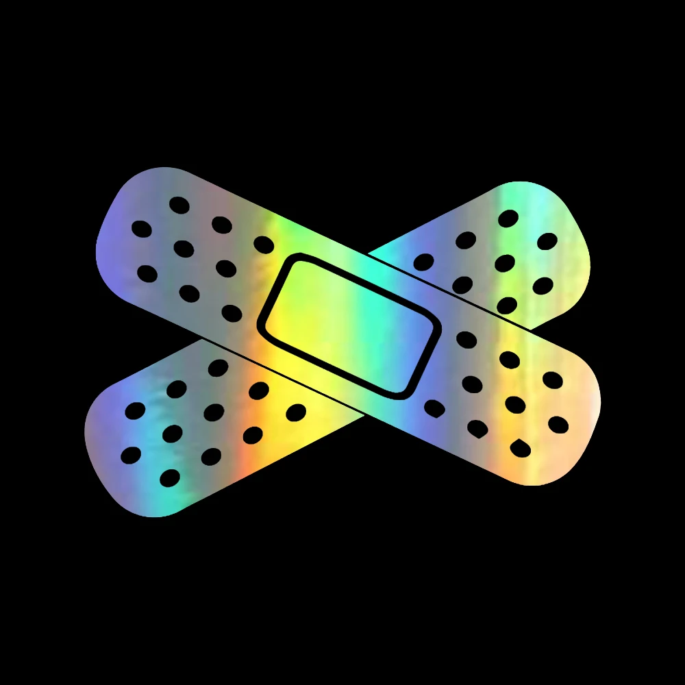 Car Sticker Funny Band Aid Car - Weight Plate Bumper 评论和价格