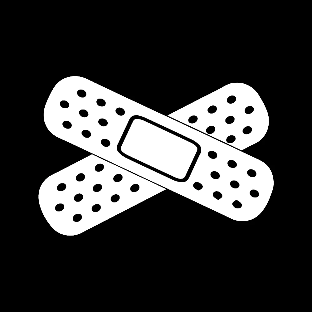 Car Sticker Funny Band Aid Car - Weight Plate Bumper 评论和价格