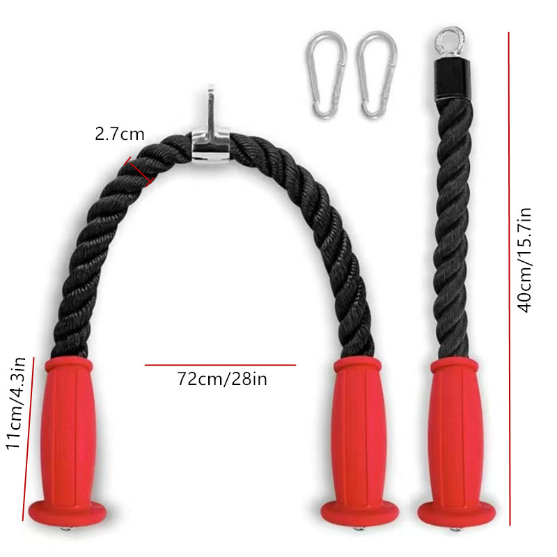 Ergonomic Tricep Ropes Non-Sli - Home Gym Setup 评论和价格