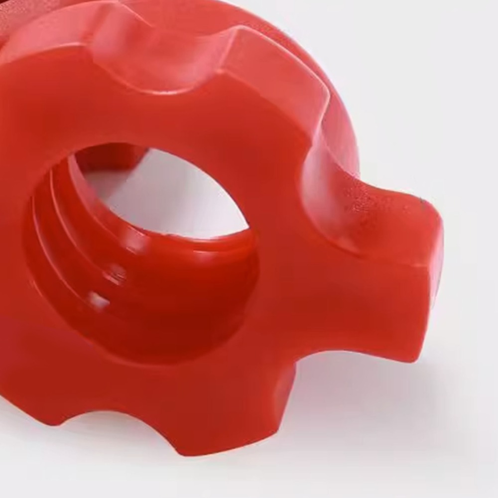 4pcs Weightlifting Red Dumbbel - Hex Dumbbell Set 评论和价格