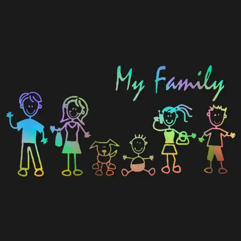 Car Sticker Family Stick Figur - Weight Plate Bumper 评论和价格